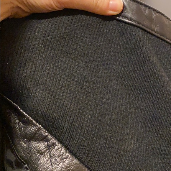 Michael Kors black leather jacket - Picture 10 of 10